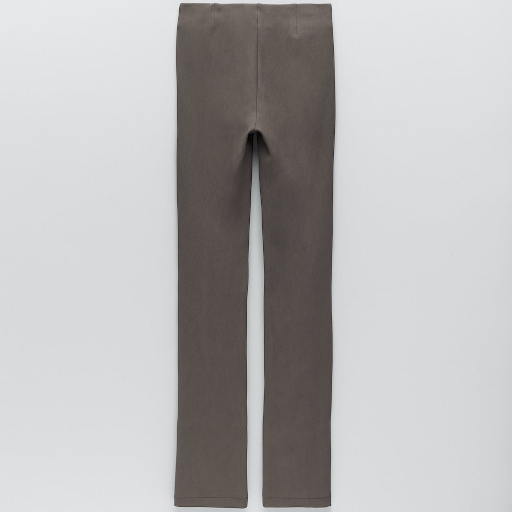 NWT ZARA | Ribbed Flared Leggings - Picture 10 of 12